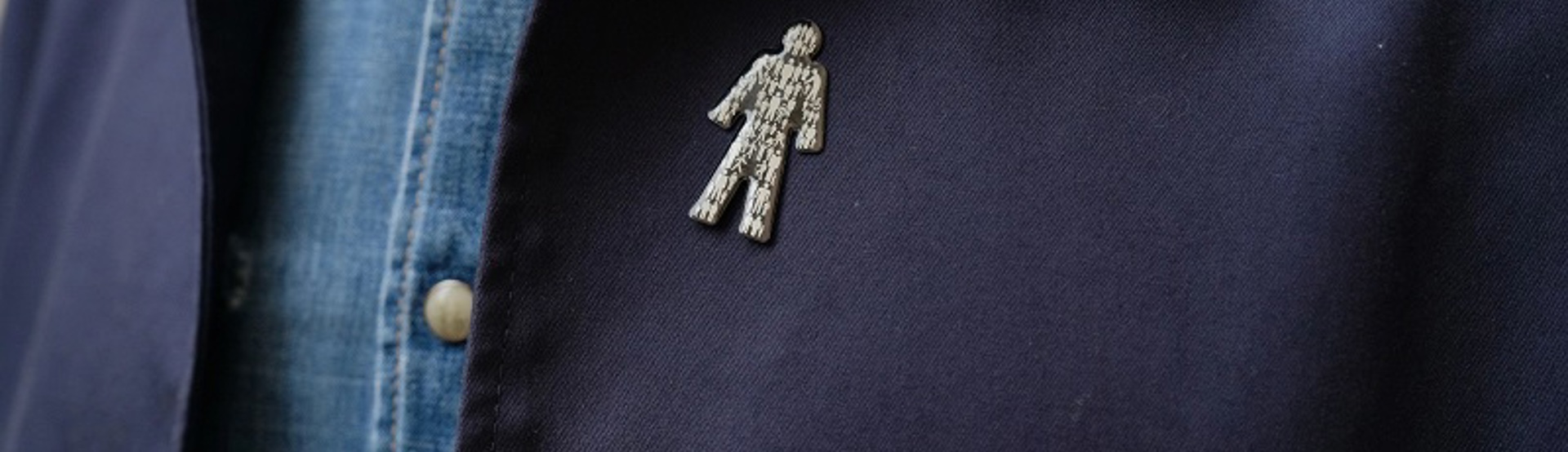 2023 Badge Man Of Men Pinbadge