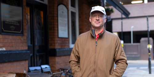 Martin Walsh, who was diagnosed with prostate cancer in 2024.