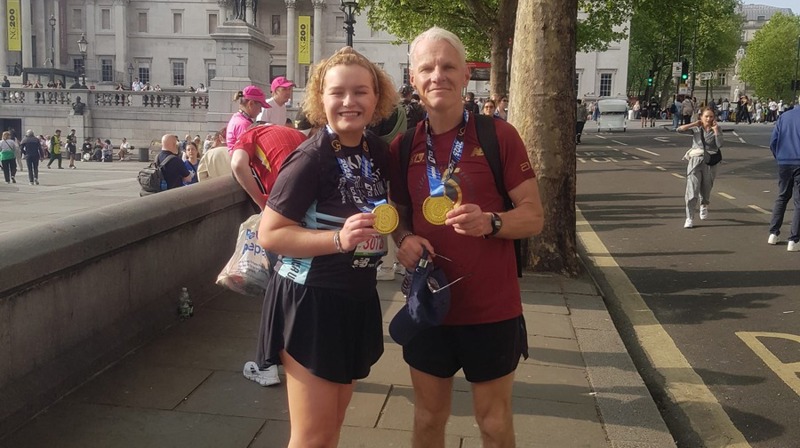Kate And Jim Post Race