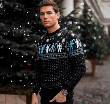 Mens christmas jumper outlet burton