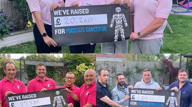 Golf Fundraisers Cheque