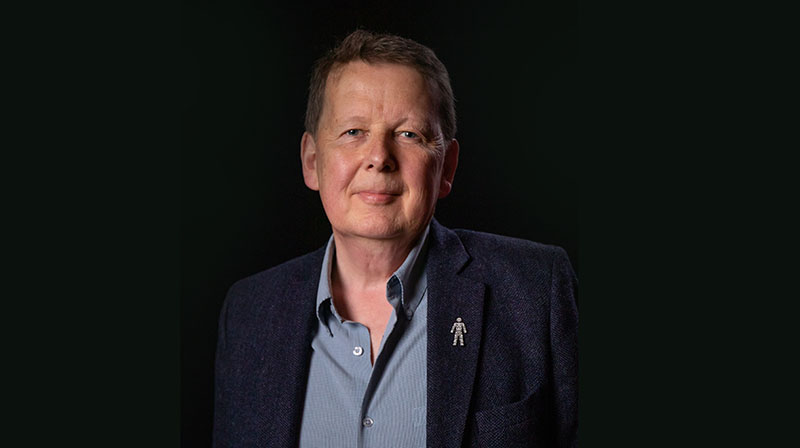 Photo of Bill Turnbull against a black background