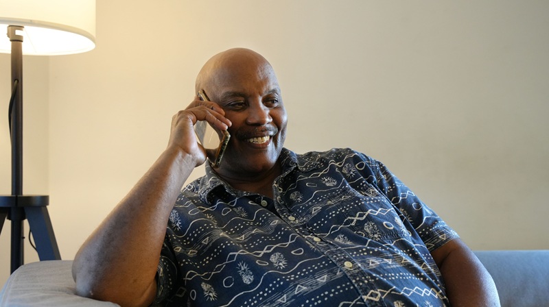 Black Men's One To One Support Service Banner