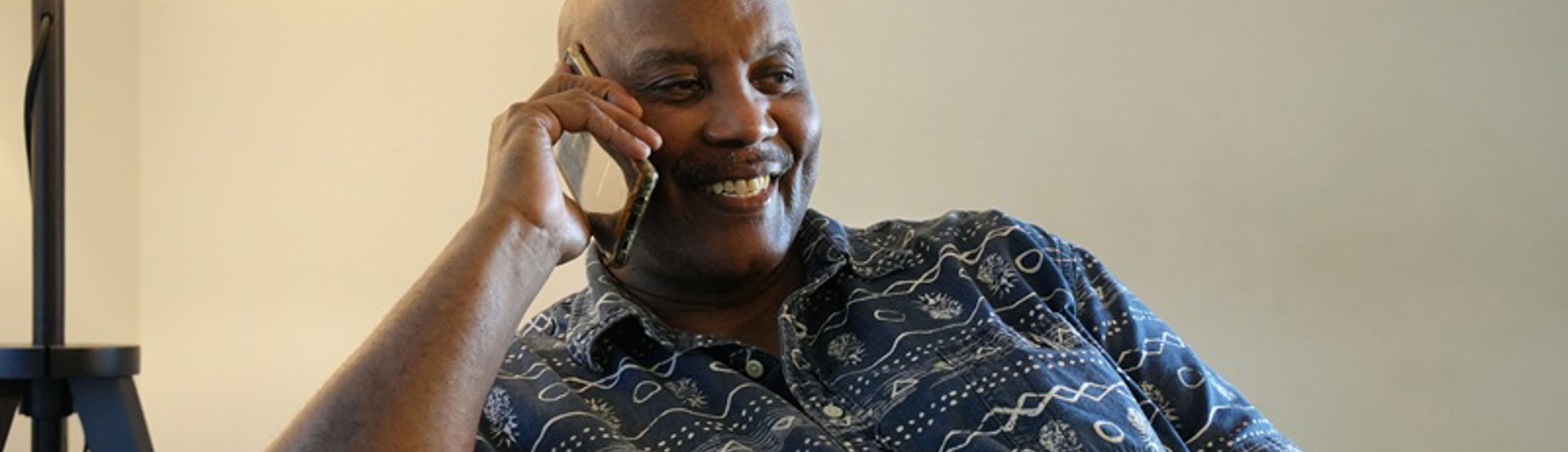 Black Men's One To One Support Service Banner