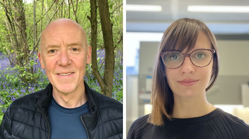 Craig Robson Adriana Buskin Prostate Cancer UK Researchers