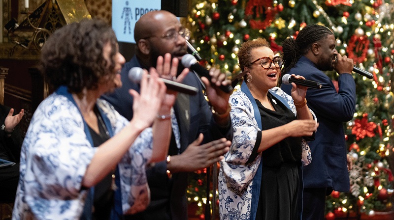 2025 12 London Christmas Carol Concert Gospel Choir Singing