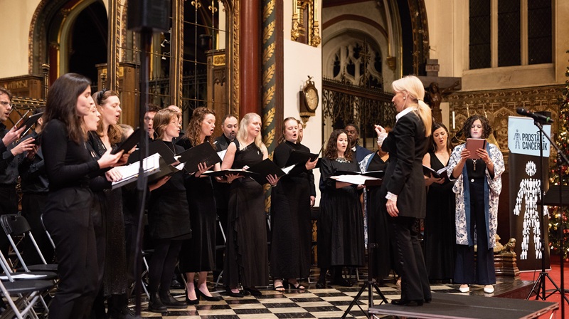 2025 12 London Christmas Carol Concert Choir Singing