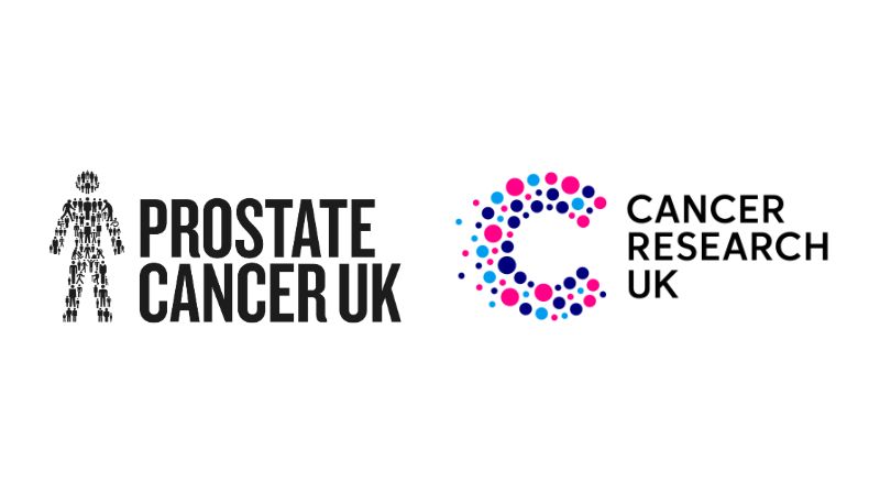 Prostate Cancer UK Cancer Research UK Logos