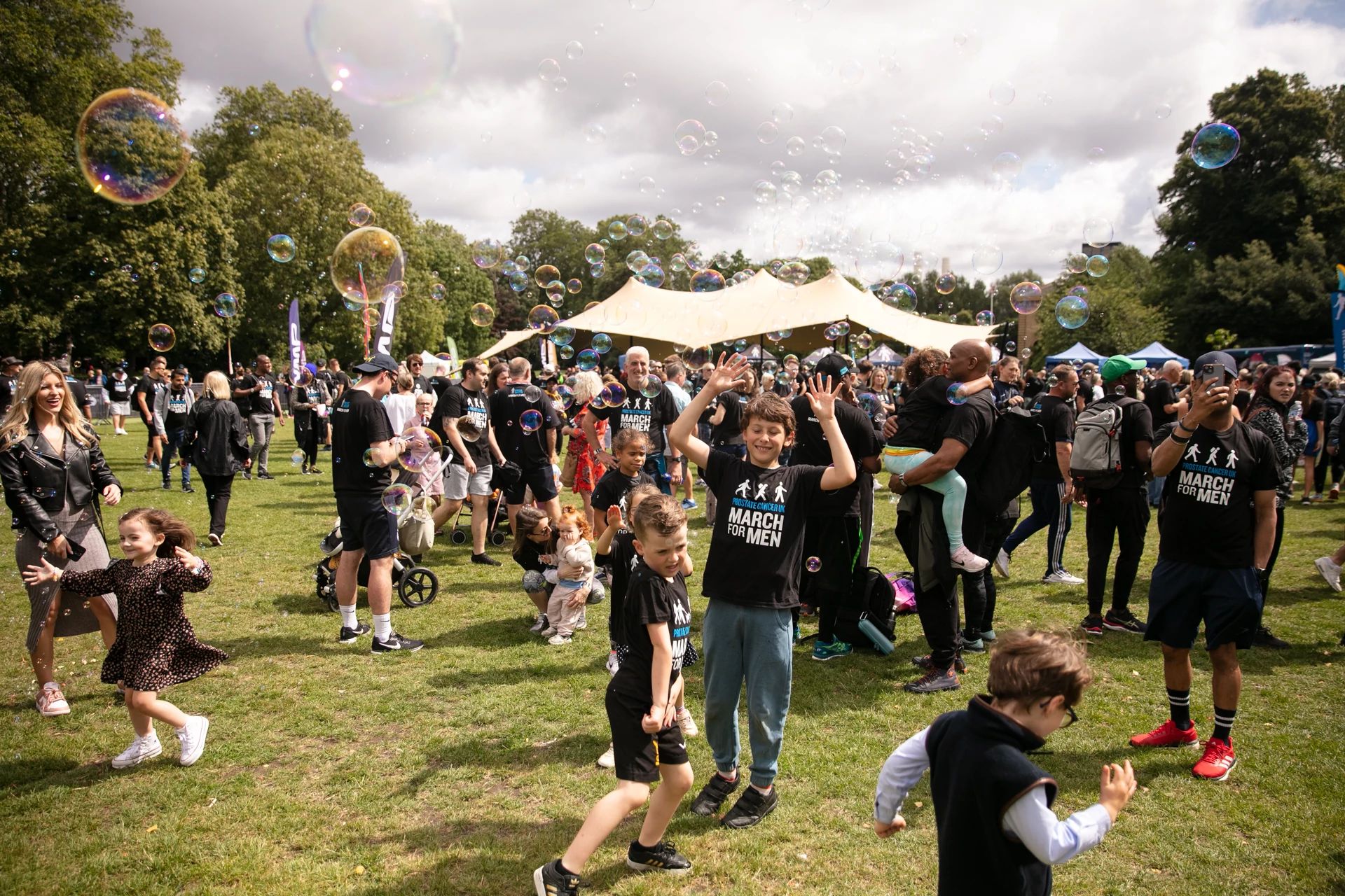 2023 March For Men Event Village