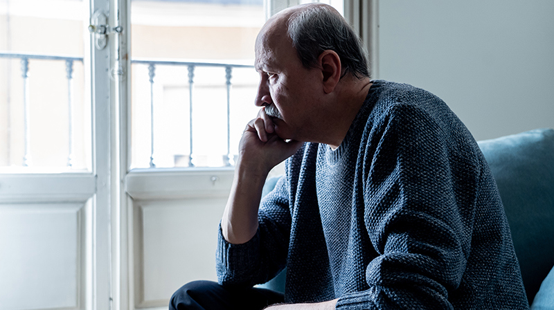 Man Thinking Lonely Stressed Mental Health Adobestock 227295564