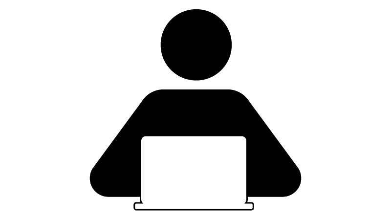 2021 Stickman Man Computer Laptop