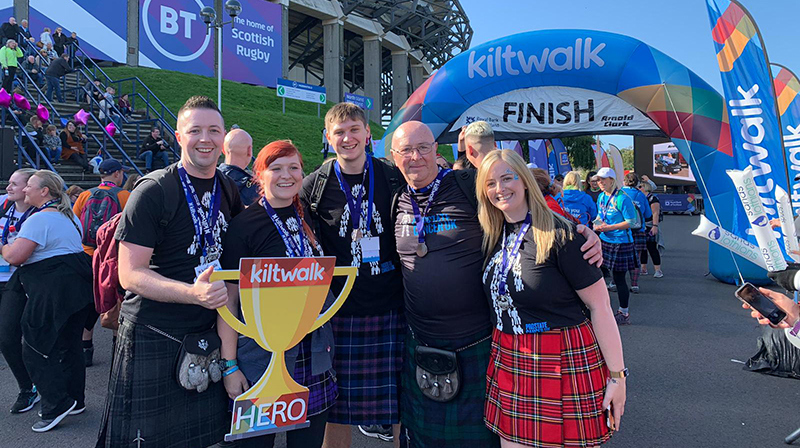 2019 Kiltwalk Edinburgh 3