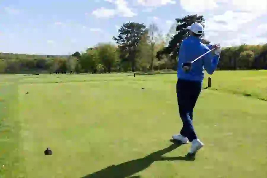 Jay Bothroyd playing golf