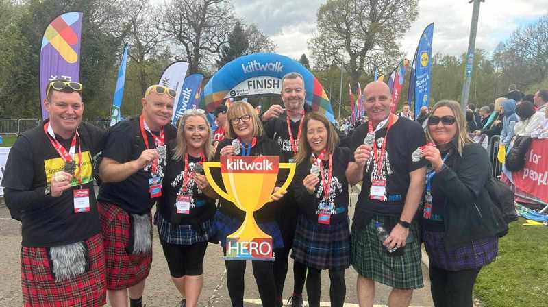 Glasgow Kiltwalk 2024 Lizzy Carey (Consent Form Signed)