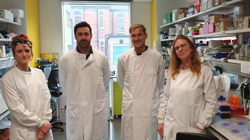 Professor Charlotte Bevan Visit (Imperial) Clair (Left) Damien Wes Charlotte (Right)