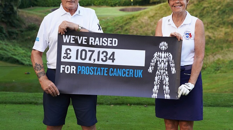 2024-Ray Bronco & Anne Cheque golf fundraising