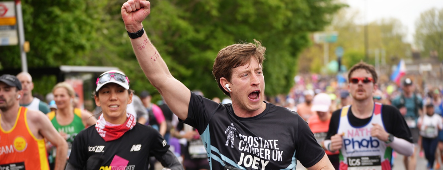 2024 04 London Marathon Runner Banner