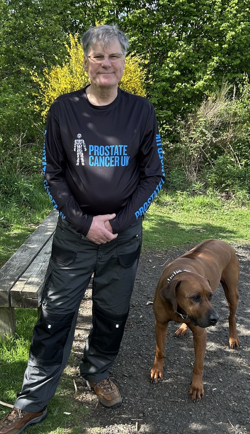 John and his dog Jak