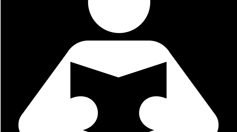 Icon with book