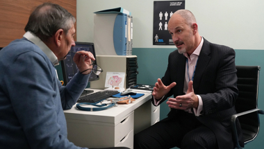 Man And GP Talking