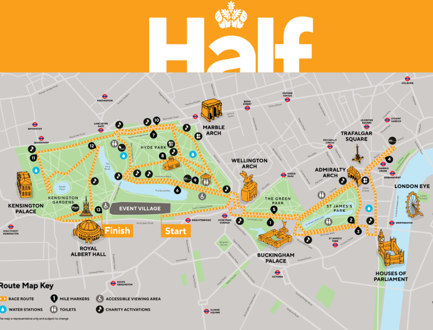 Royalparkshalf2025 Route
